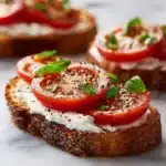 Ricotta & Tomato Sourdough Toast Recipe