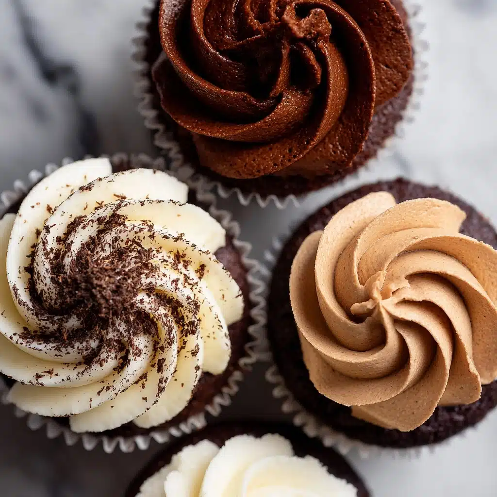 Buttercream Icing for Cupcakes (Vanilla and Chocolate) Recipe