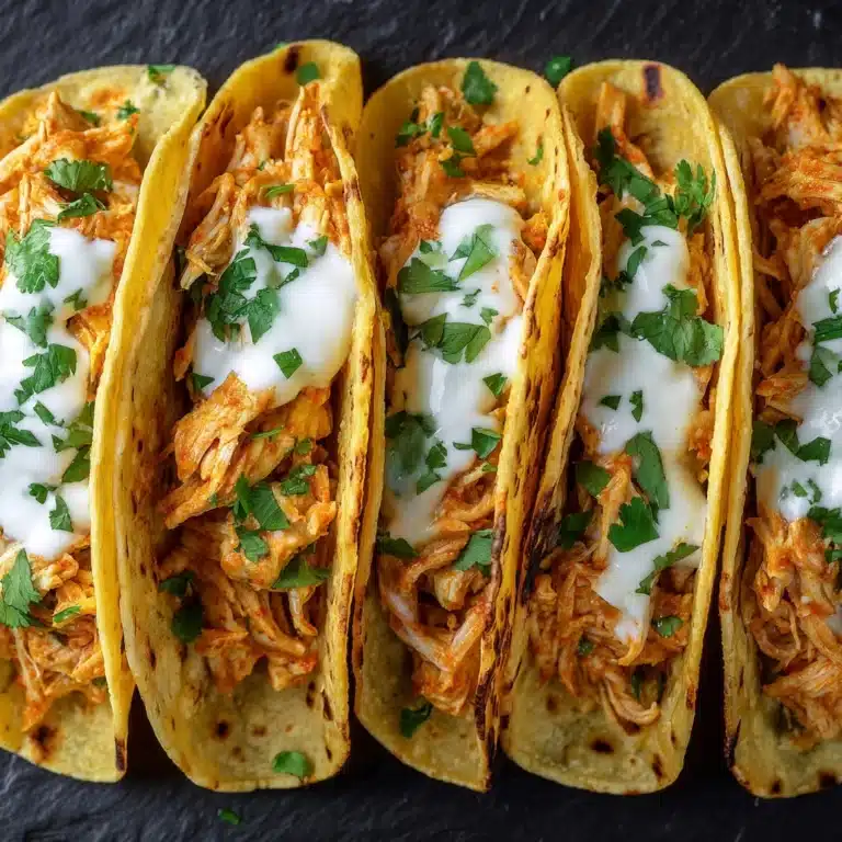 Mini Baked Chicken Tacos Recipe