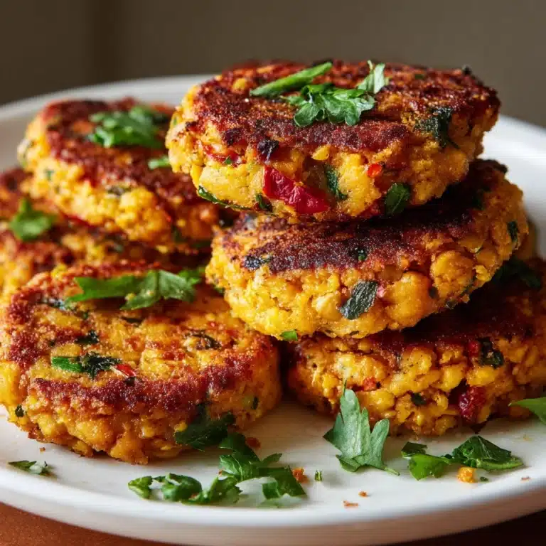 Spicy Chickpea Patties Recipe