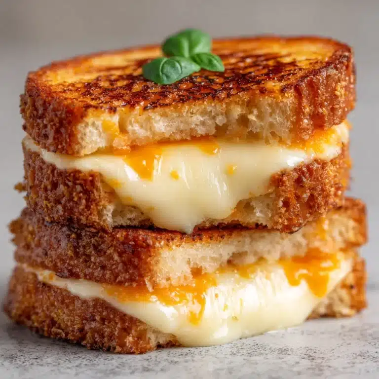 Honey Peach White Cheddar Grilled Cheese Recipe