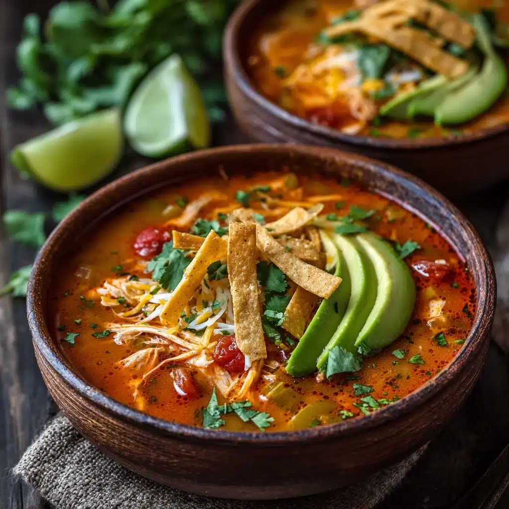 The Best Poblano Chicken Tortilla Soup From Scratch Recipe