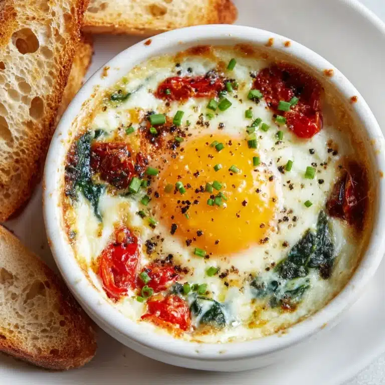 Baked Feta Eggs Recipe