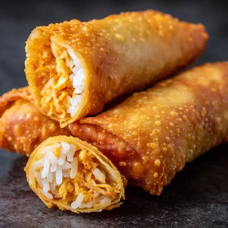 Air Fryer Buffalo Chicken Egg Rolls Recipe
