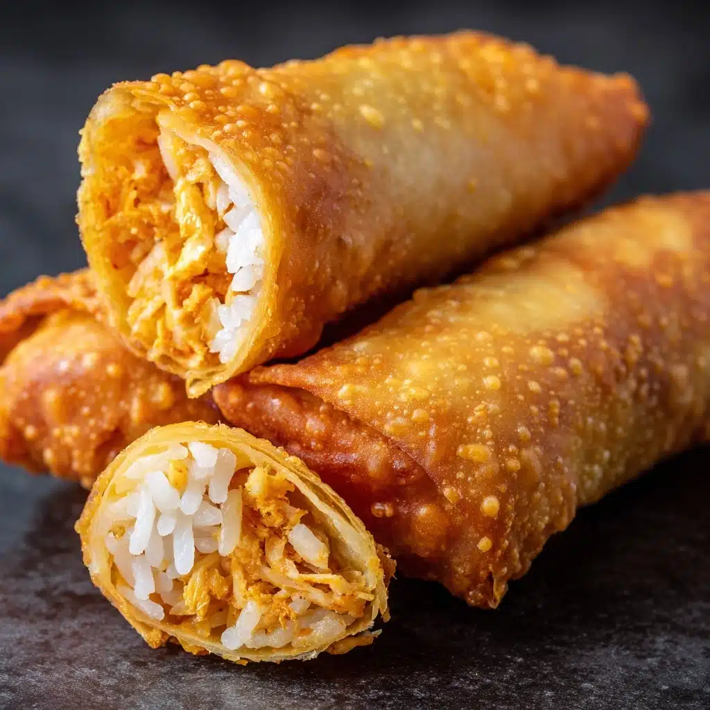Air Fryer Buffalo Chicken Egg Rolls Recipe