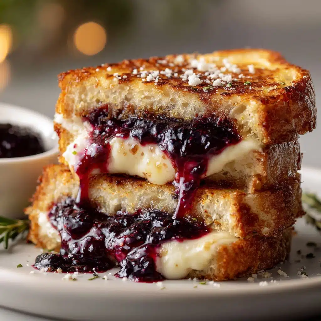 Balsamic Blackberry Bliss Grilled Cheese Recipe