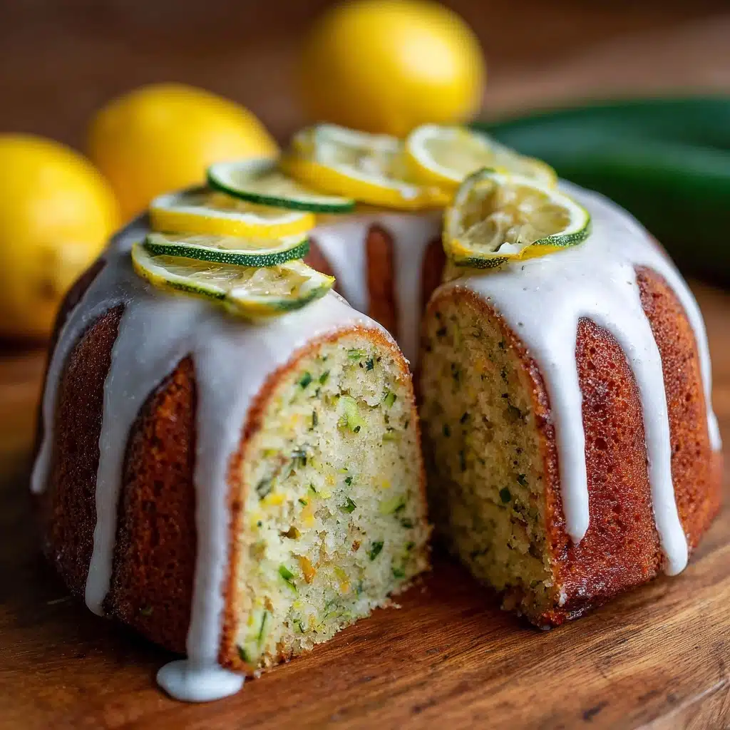 Lemon Zucchini Cake Recipe - Recipe Image