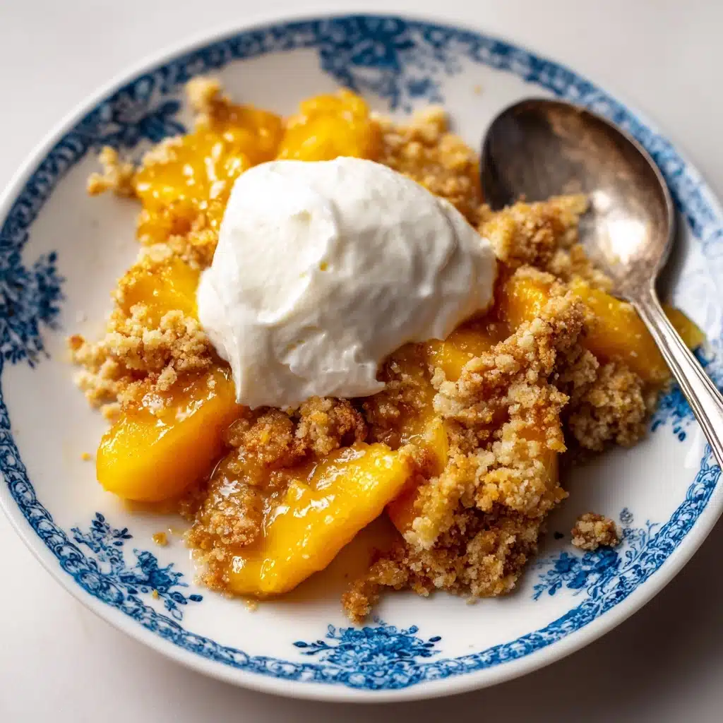 Best Peach Crisp Recipe : A Cozy Summer Dessert Recipe