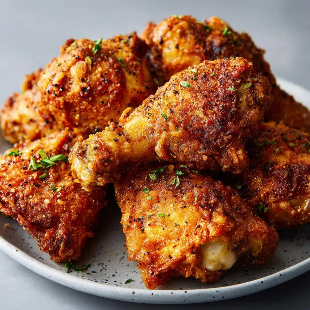 Crispy Dry Rub Chicken Wings Recipe - Recipe Image