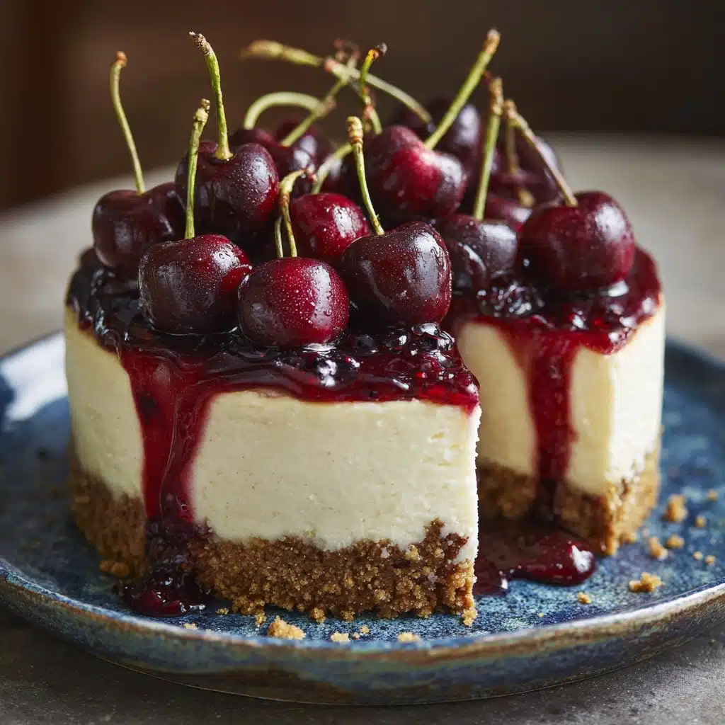 Spiked Cherry Cheesecake Recipe
