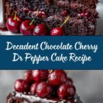 Chocolate Cherry Dr Pepper Cake Recipe
