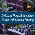 Purple Velvet Cake Recipe