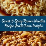 Sweet & Spicy Ramen Noodles Recipe
