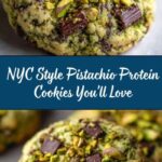 NYC Style Pistachio Protein Cookie Recipe