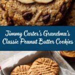 Jimmy Carter’s Grandmother’s Peanut Butter Cookies Recipe