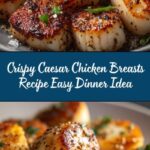 Crispy Caesar Chicken Breasts Recipe
