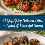 Crispy Spicy Salmon Bites Recipe