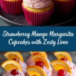 Irresistible Strawberry Mango Margarita Cupcakes to Try Recipe