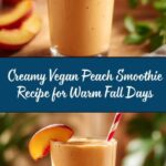 Vegan Peach Smoothie Recipe
