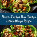 Thai Chicken Lettuce Wraps Recipe