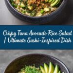 Tuna Avocado Crispy Rice Salad: An Amazing Ultimate Recipe