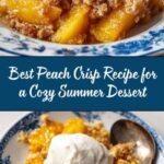 Best Peach Crisp Recipe : A Cozy Summer Dessert Recipe