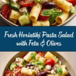 Horiatiki Pasta Salad Recipe