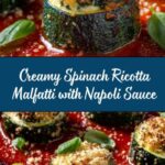 Malfatti Italian Spinach Ricotta Dumplings with Napoli Sauce Recipe
