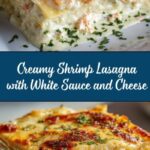 Shrimp Lasagna with White Sauce and Cheese Recipe