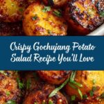 Crispy Gochujang Potato Salad Recipe