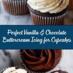Buttercream Icing for Cupcakes (Vanilla and Chocolate) Recipe