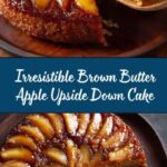 Brown Butter Apple Upside Down Cake Recipe