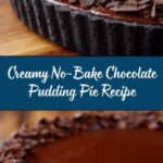 No-Bake Chocolate Pudding Pie Recipe