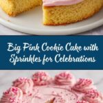 Big Pink Cookie Cake Recipe for Celebrations Recipe