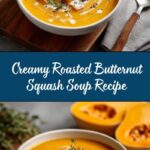 Roasted Butternut Squash Soup Recipe
