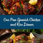 One Pan Spanish Chicken and Rice Recipe