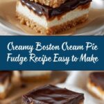 Boston Cream Pie Fudge Recipe