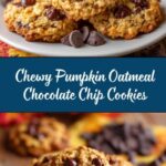 Pumpkin Oatmeal Chocolate Chip Cookies Recipe