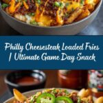 Philly Cheesesteak Loaded Fries Recipe