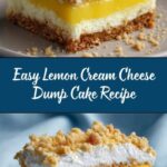 Lemon Cream Cheese Dump Cake Recipe