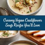 Delicious Vegan Cauliflower Soup Recipe