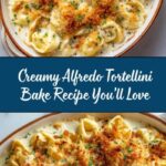 Alfredo Tortellini Bake Recipe