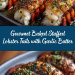 Gourmet Baked Stuffed Lobster Tails Recipe