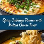 Spicy Cabbage Ramen with Cheese Recipe
