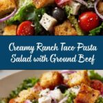 Creamy Ranch Taco Pasta Salad Recipe