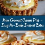 Mini Coconut Cream Pies Recipe