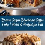 Brown Sugar Blueberry Coffee Cake Recipe