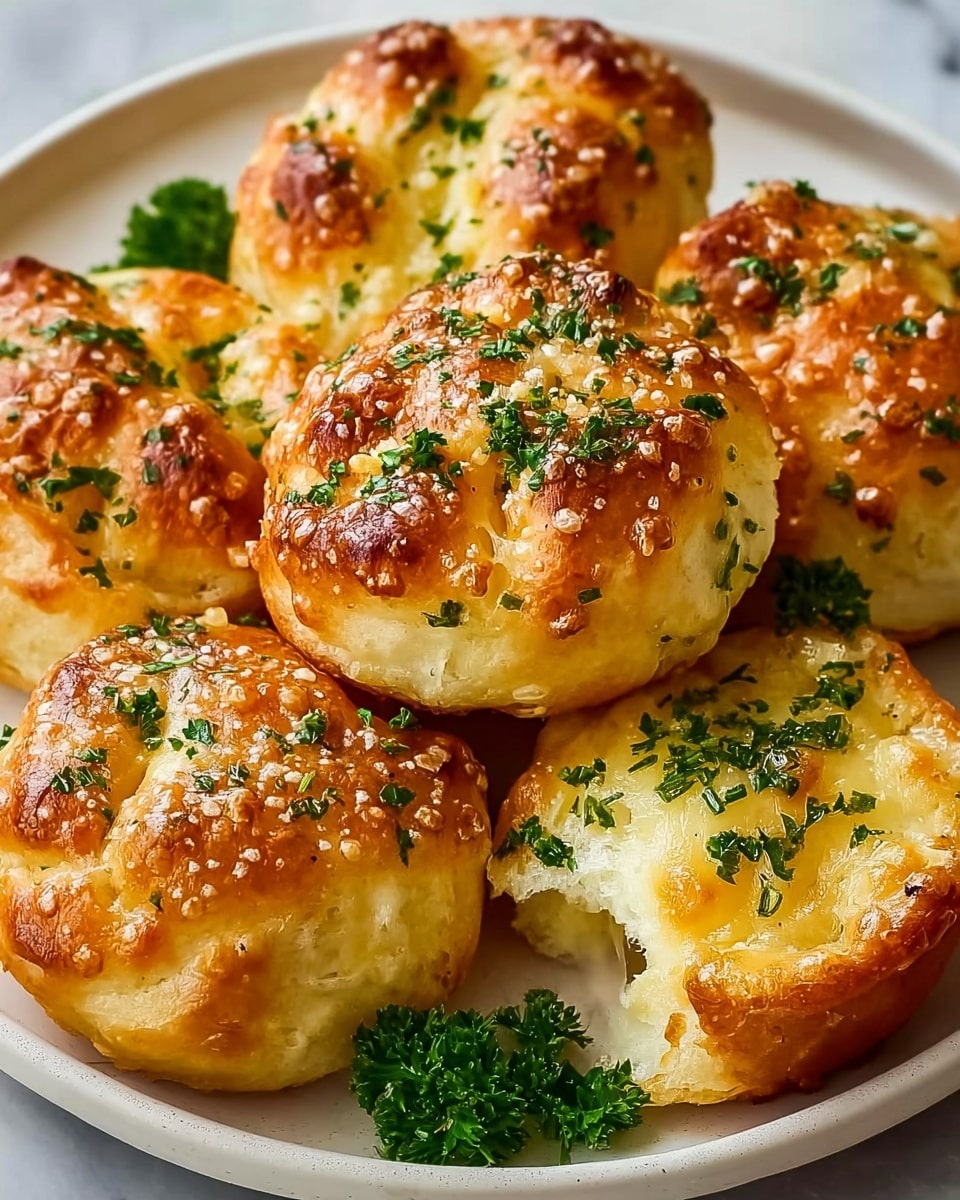 Keto Garlic Rolls Recipe - Recipe Image
