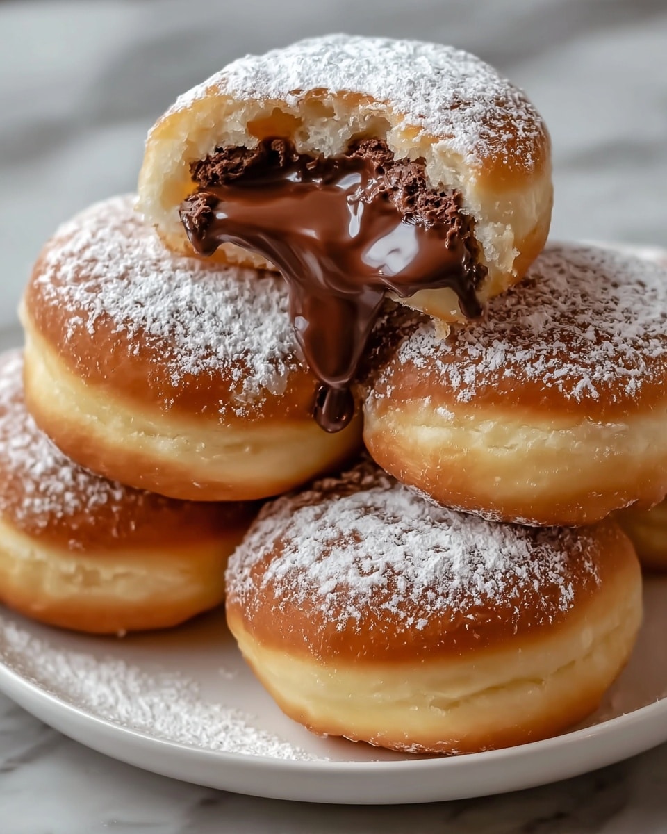 Nutella Beignets: A Decadent Delight Recipe - Recipe Image