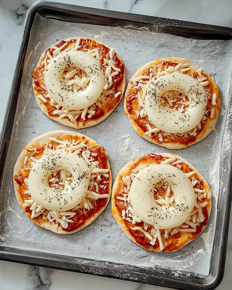 High Protein Pizza Bagels Recipe - Recipe Image